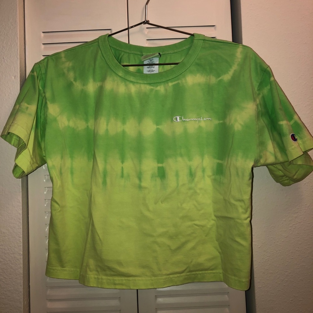 Women’s Champion tye dye crop top